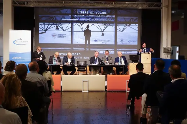 L'intervento dell'assessore Moro (foto concessa)