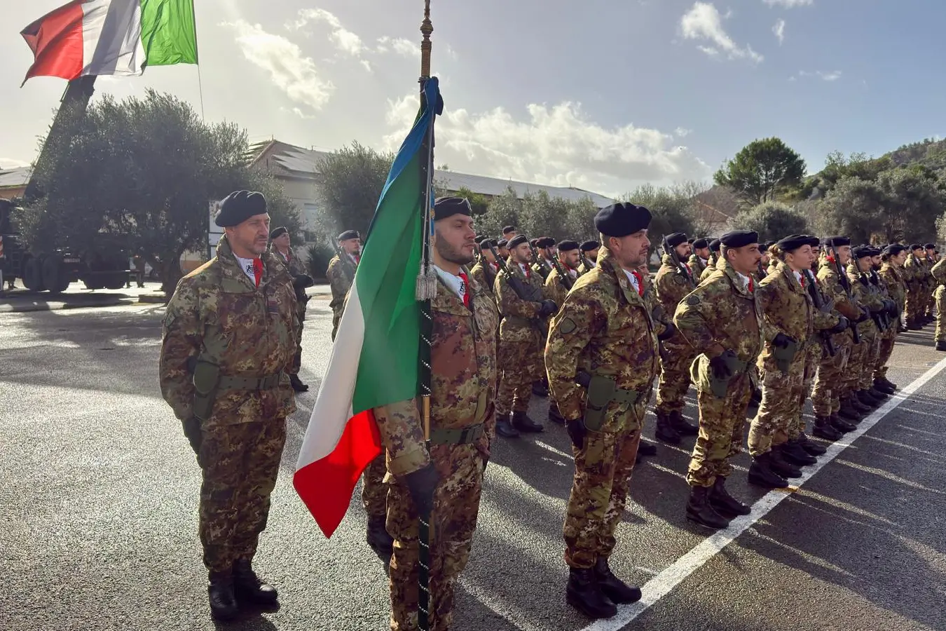 Brigata Sassari alla Monfenera di Cagliari (Archivio L'Unione Sarda)