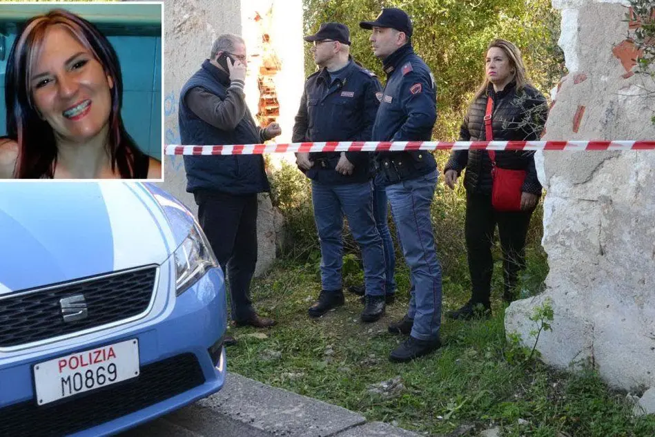 Nel riquadro Angela Ortu (foto Gloria Calvi)