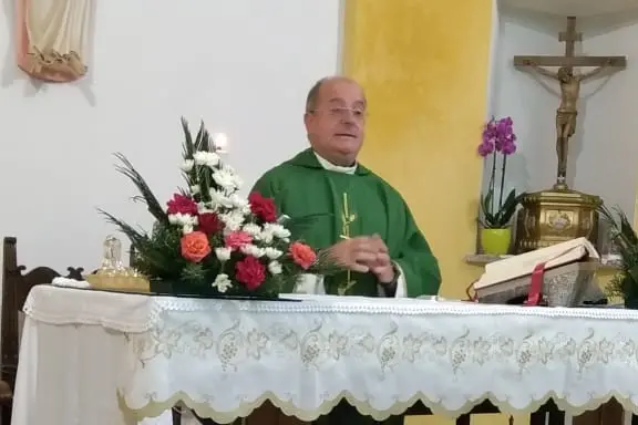 Don Giorgio Cabras, nuovo parroco di Jerzu