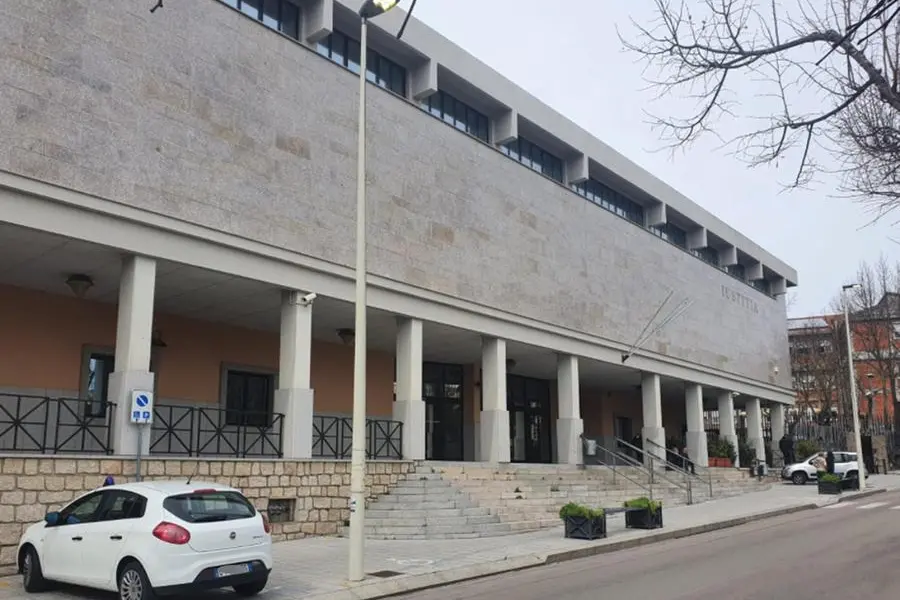 Il tribunale di Tempio Pausania (foto Ansa)