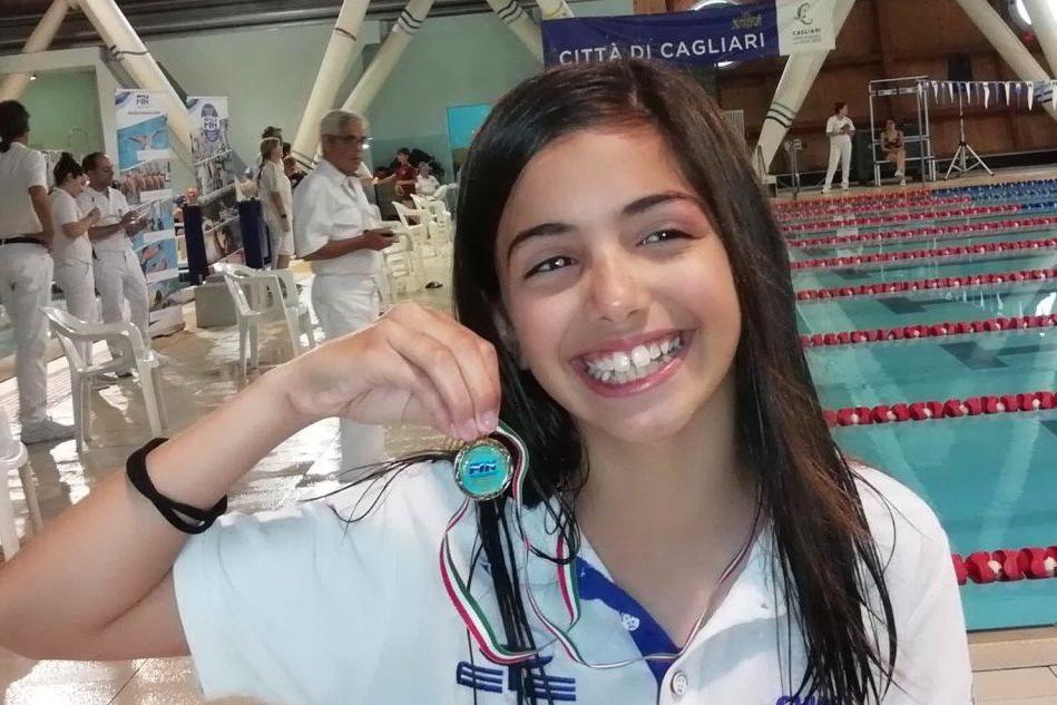 Nuoto: l'isilese Chiara Anedda conquista il trofeo Topolino Sardegna