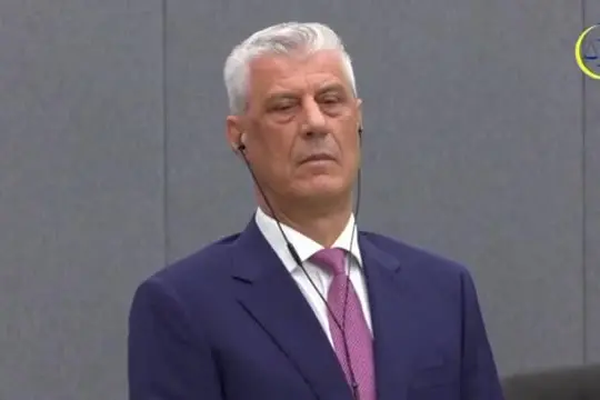 Kosovo, 25 anni all'ex presidente Thaci per crimini di guerra