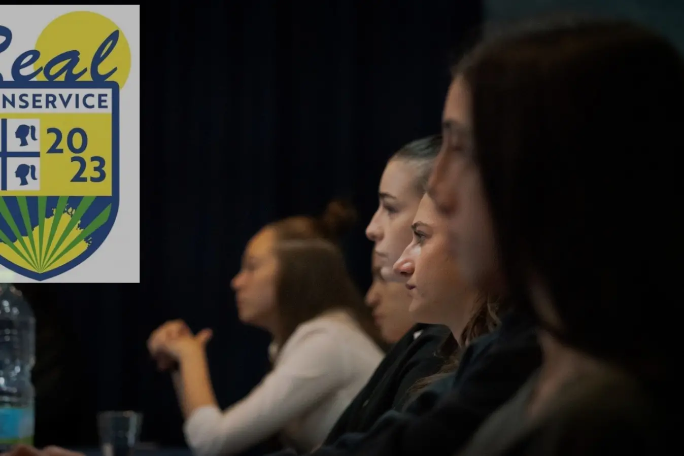 Un momento della presentazione della nuova squadra della Realsun Service