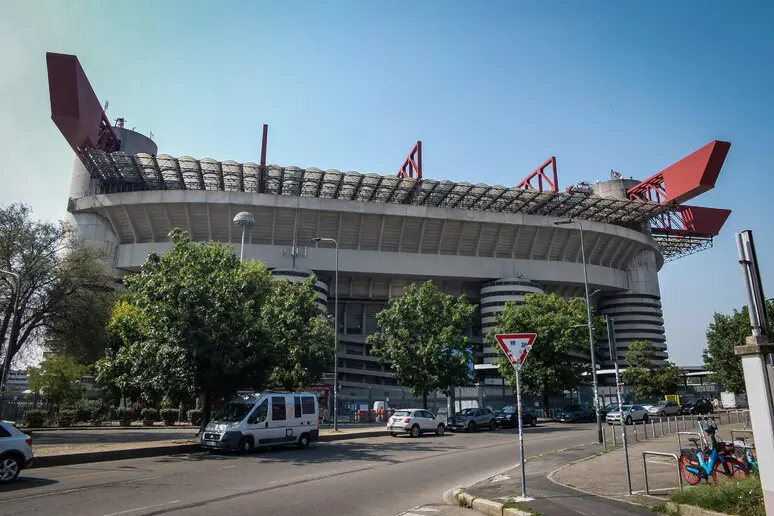 Lo stadio di San Siro (Ansa)