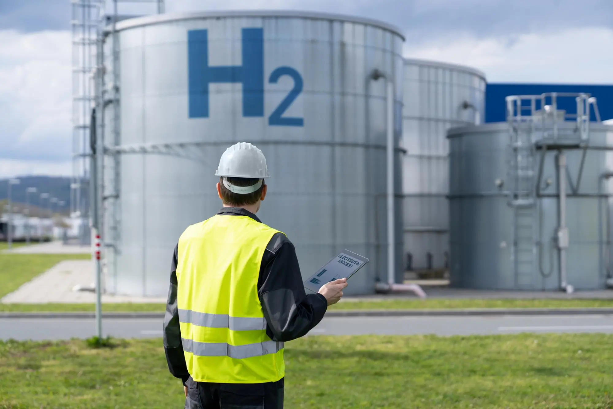 A hydrogen plant