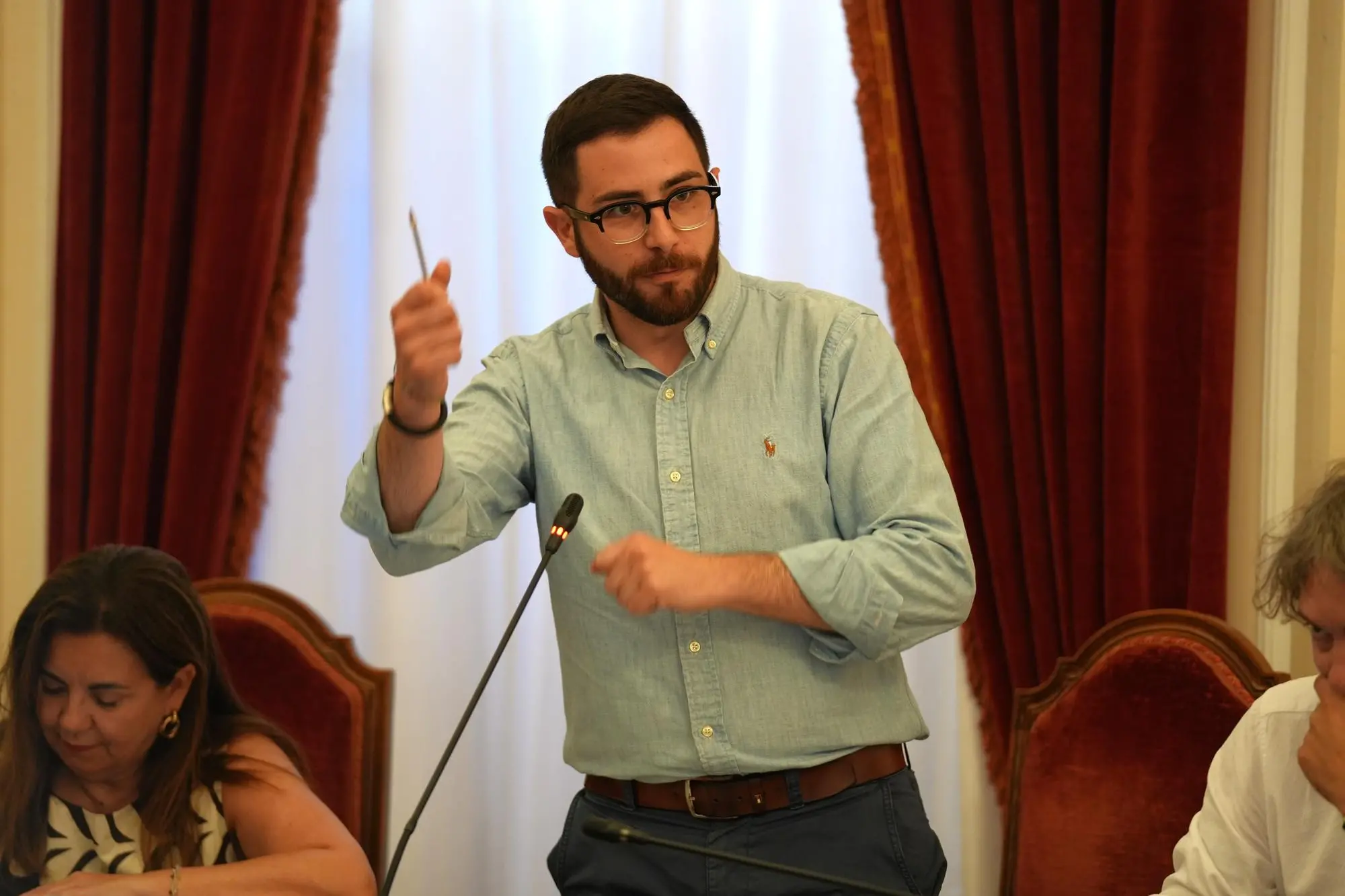 L'assessore Massimo Rizzu