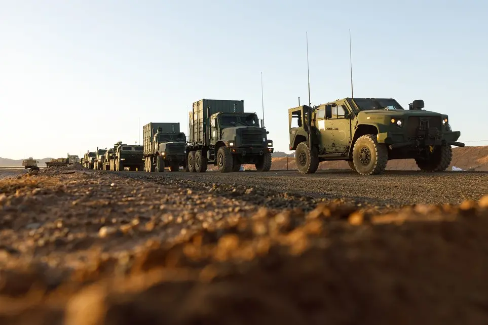 Un convoglio Usa in Iraq (Foto Centcom - Kohlmann)