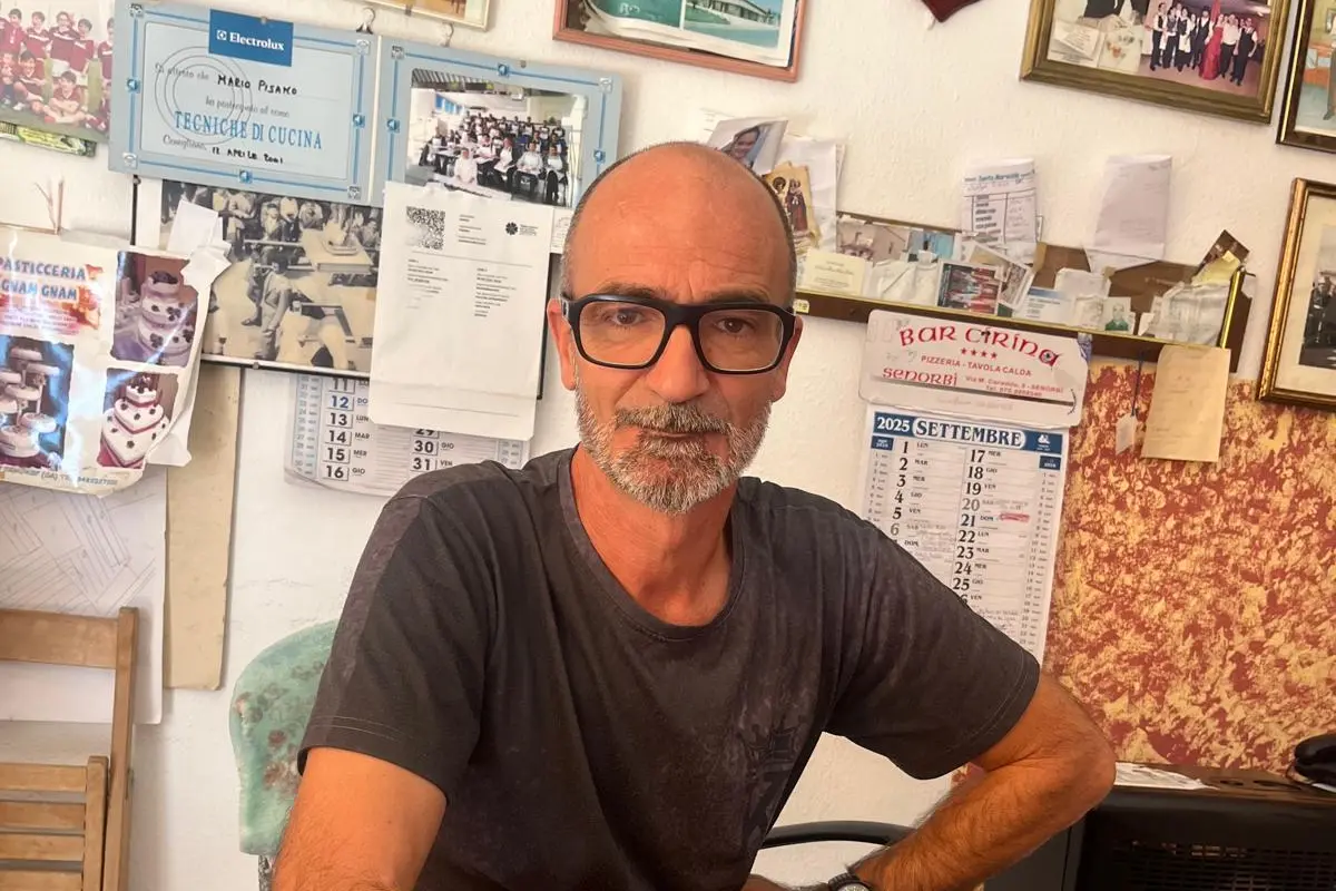 Arcangelo Deiana, 53 anni, titolare di una sala ricevimenti a Senorbì