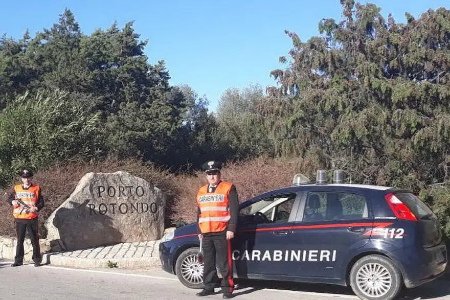 Carabinieri di Porto Rotondo (foto carabinieri Sassari)