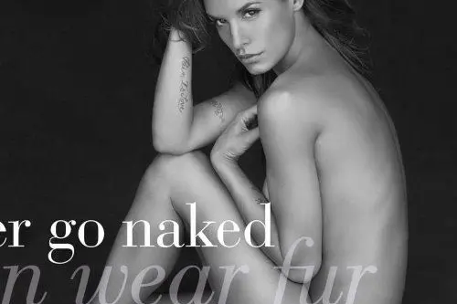 Elisabetta Canalis nuda per Peta