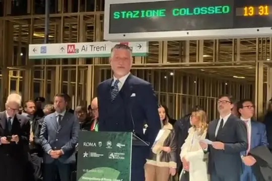 Giuli: "Futuro impaziente, bellissimo segnale nuove stazioni Metro C"