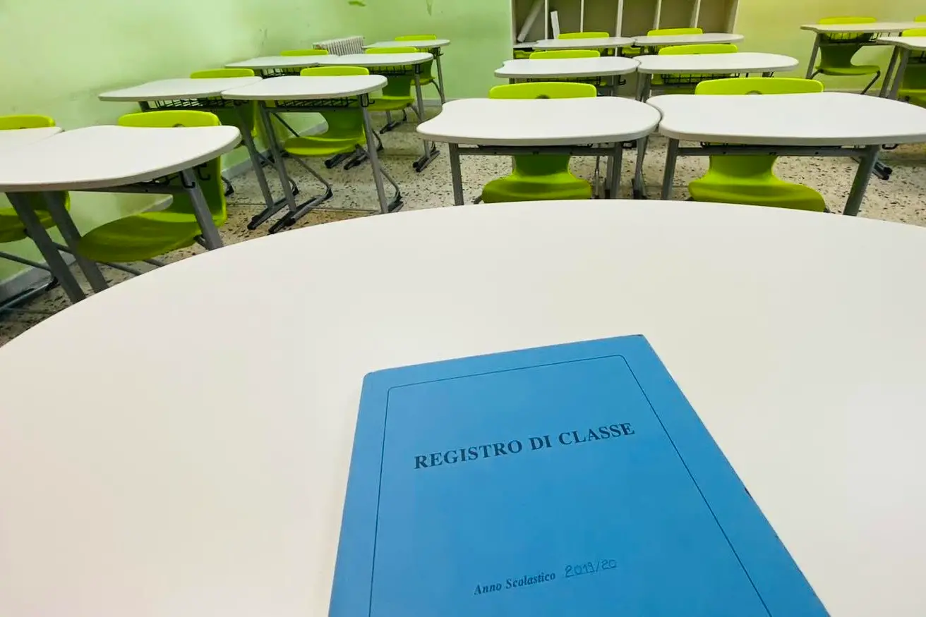 Una classe (foto Sara Pinna)