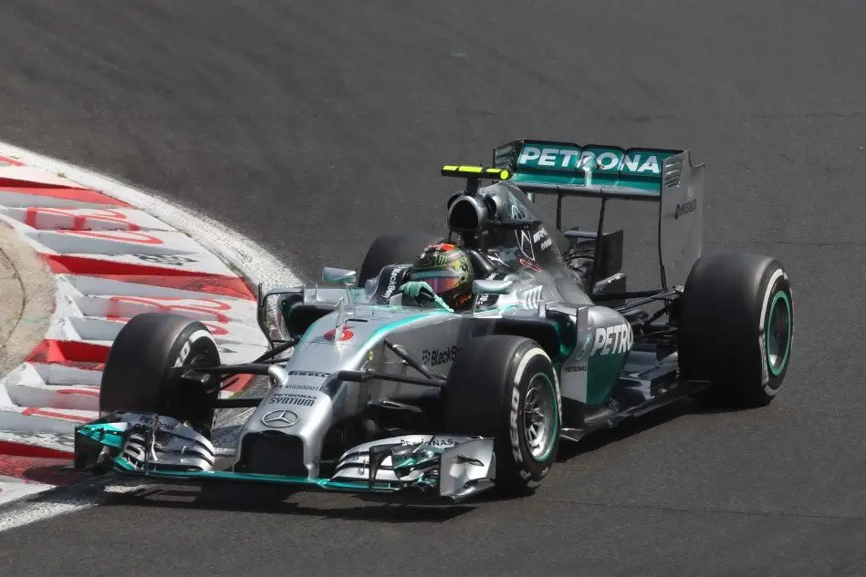 La vettura di Nico Rosberg