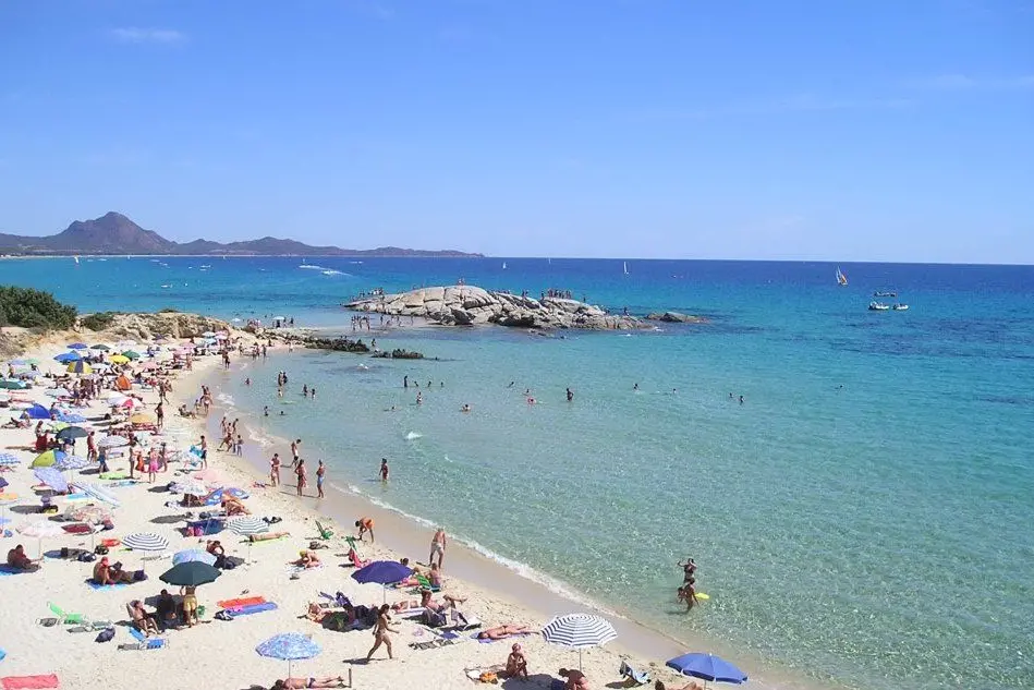 Una spiaggia