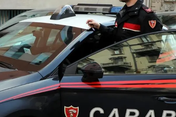 Un intervento dei carabinieri
