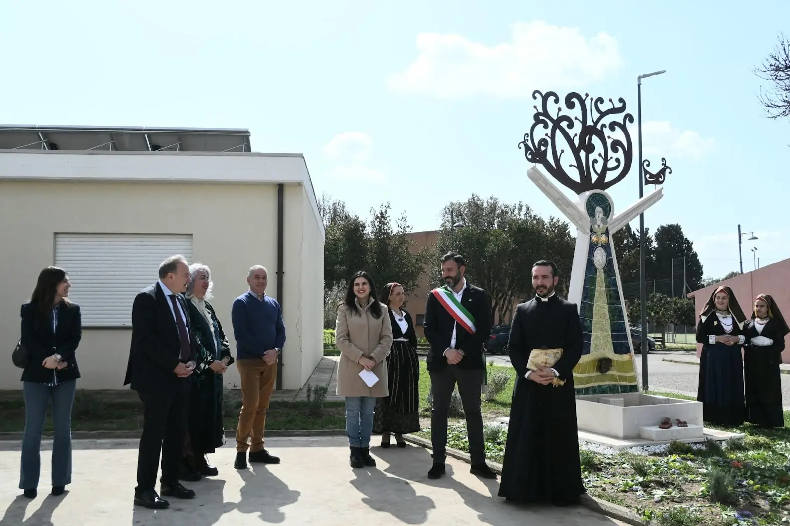 La cerimonia (foto Sara Pinna)