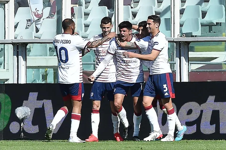 La festa dopo il gol di Bellanova (Ansa)