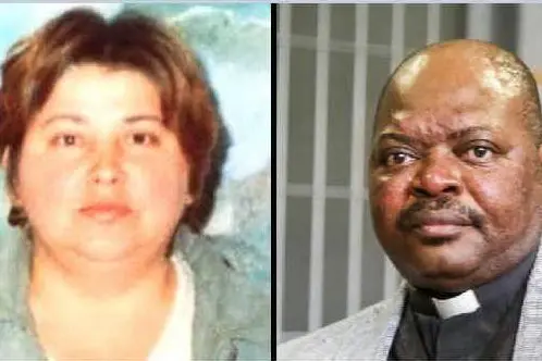 Guerrina Piscaglia e padre Graziano