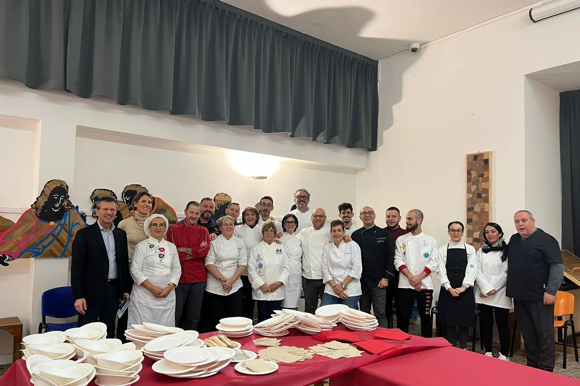 Un momento dell'evento (foto Melis)