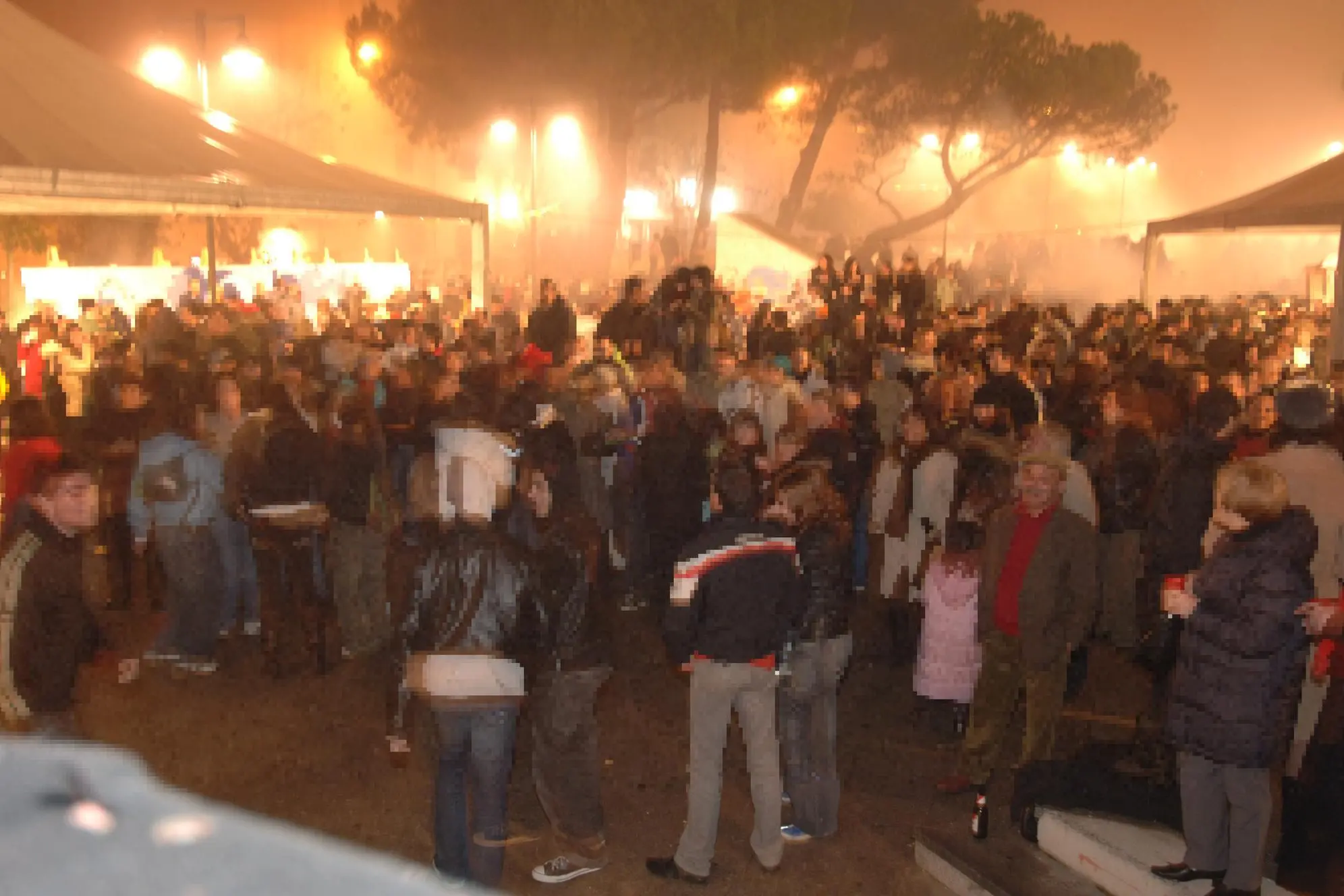 Capodanno a Nuoro, immagine d'archivio (L'Unione Sarda)