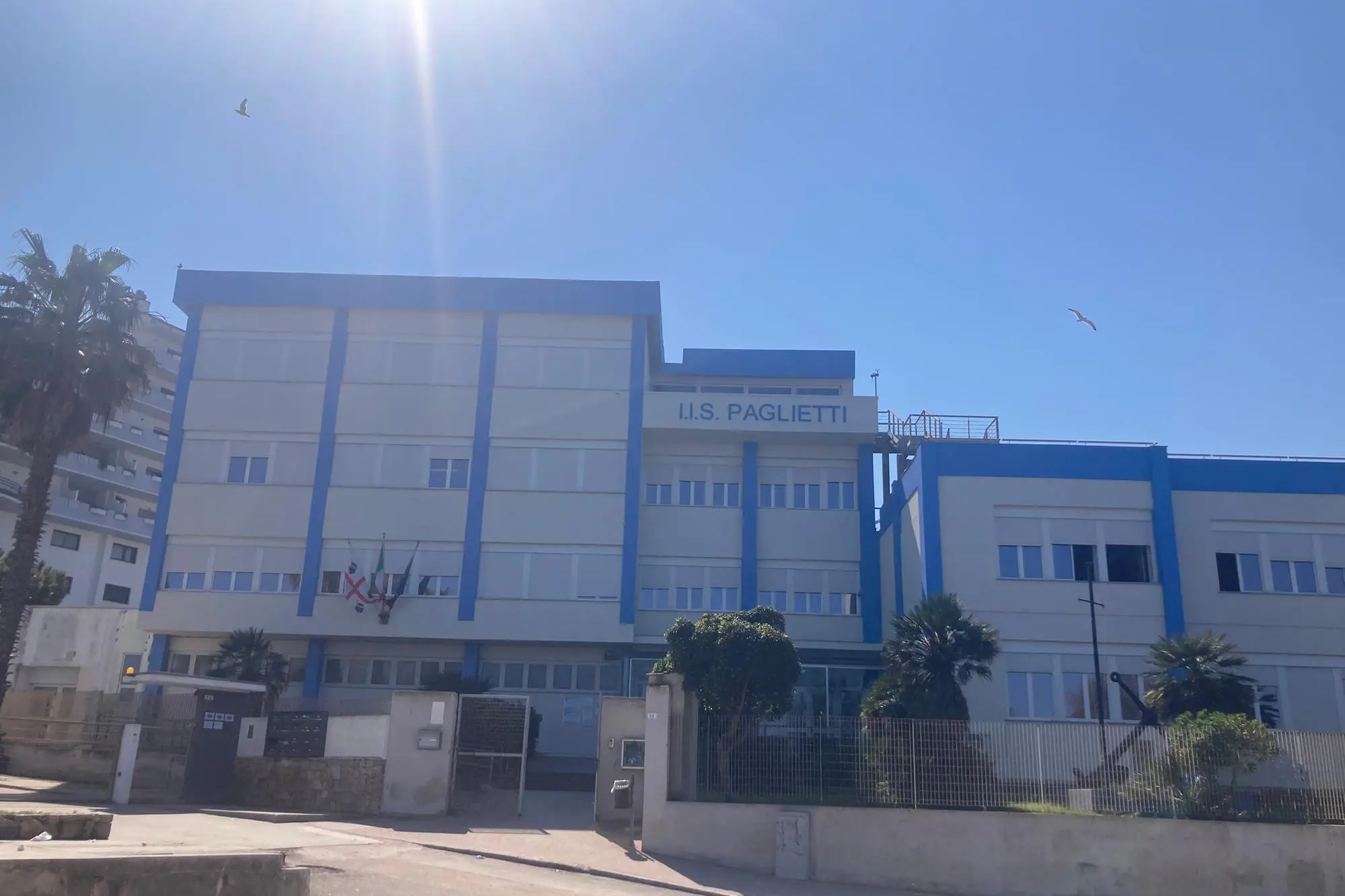 L'istituto Paglietti di Porto Torres (foto Pala)