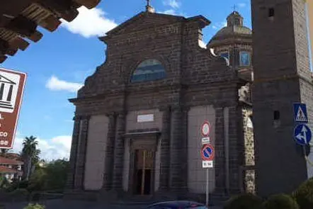La chiesa parrocchiale di Abbasanta