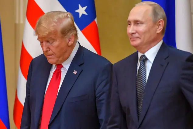 Donald Trump e Vladimir Putin (Ansa)