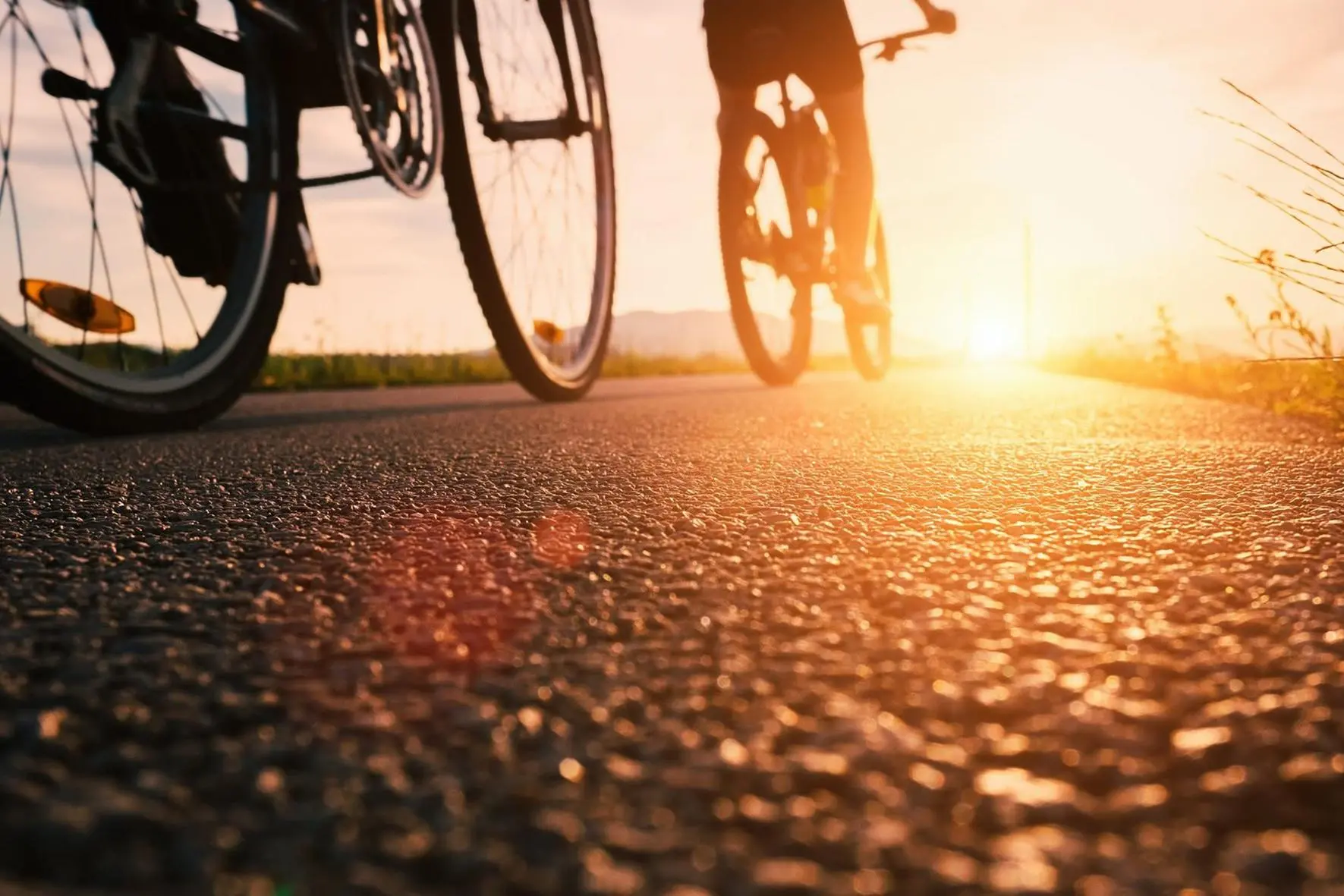Un percorso ciclabile