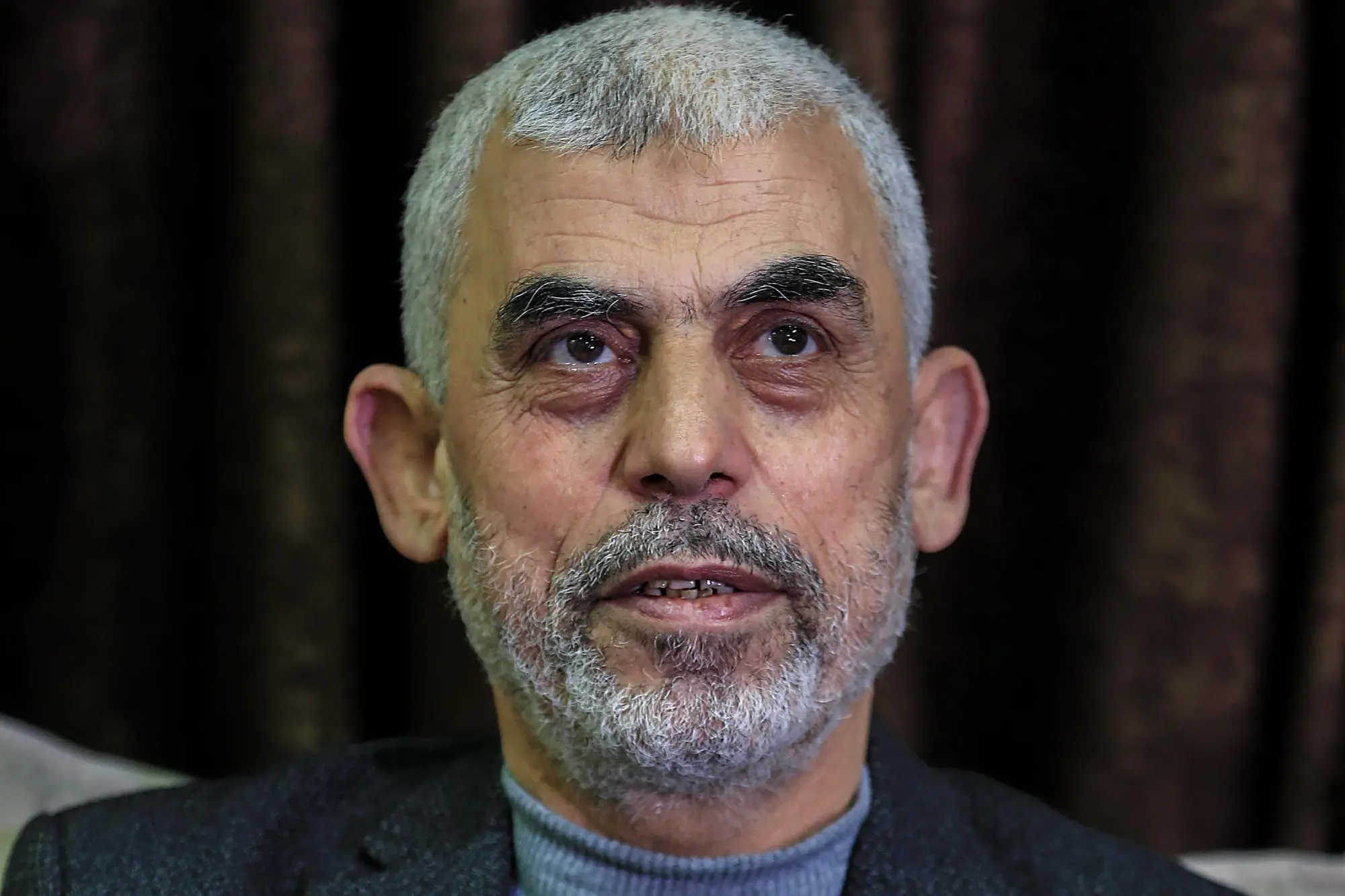 Yahya Sinwar, capo di Hamas (Ansa)