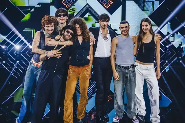 eroCaddeo in squadra con Achille Lauro (foto X Factor)