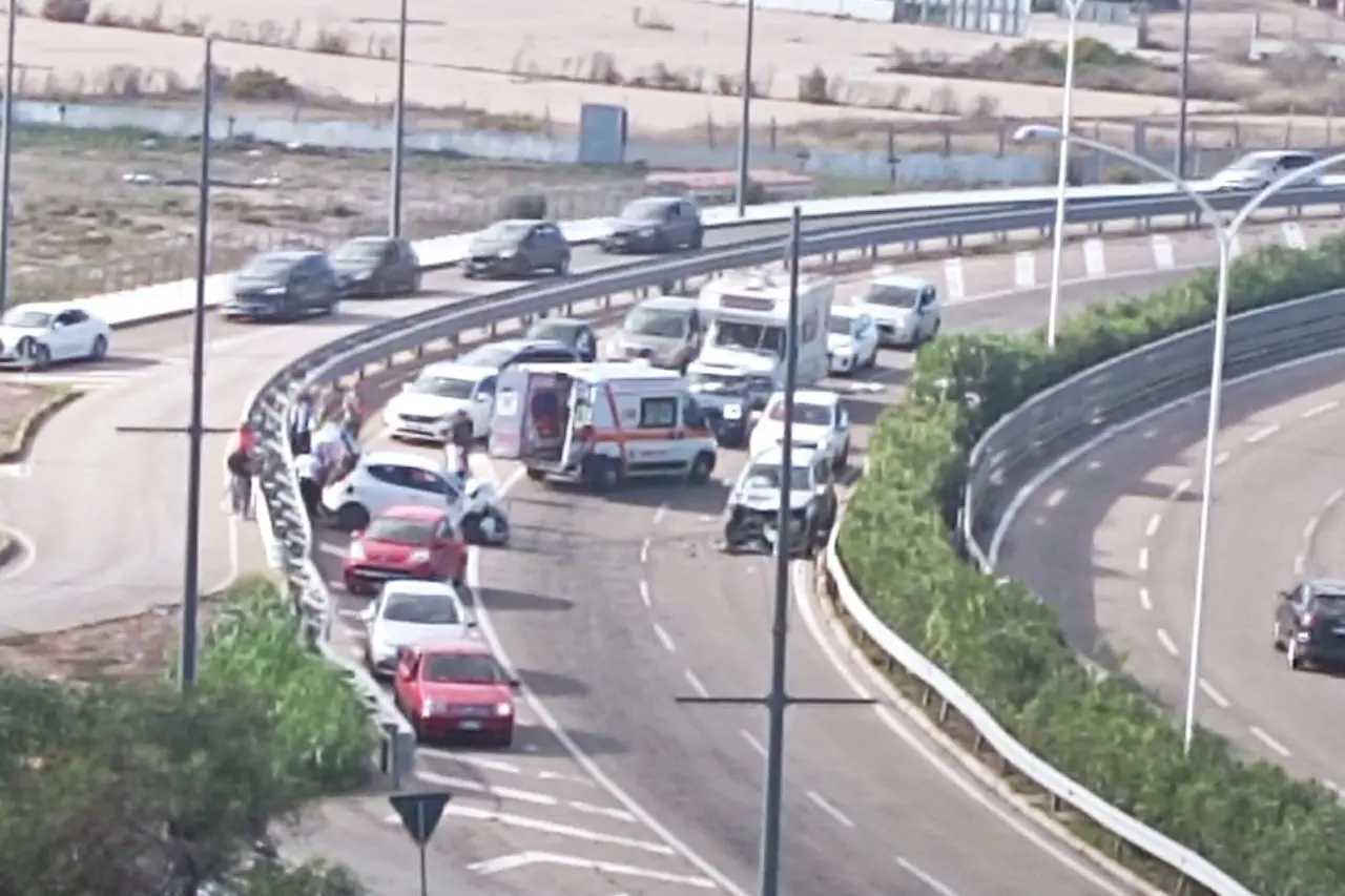 L'incidente in viale Ferrara