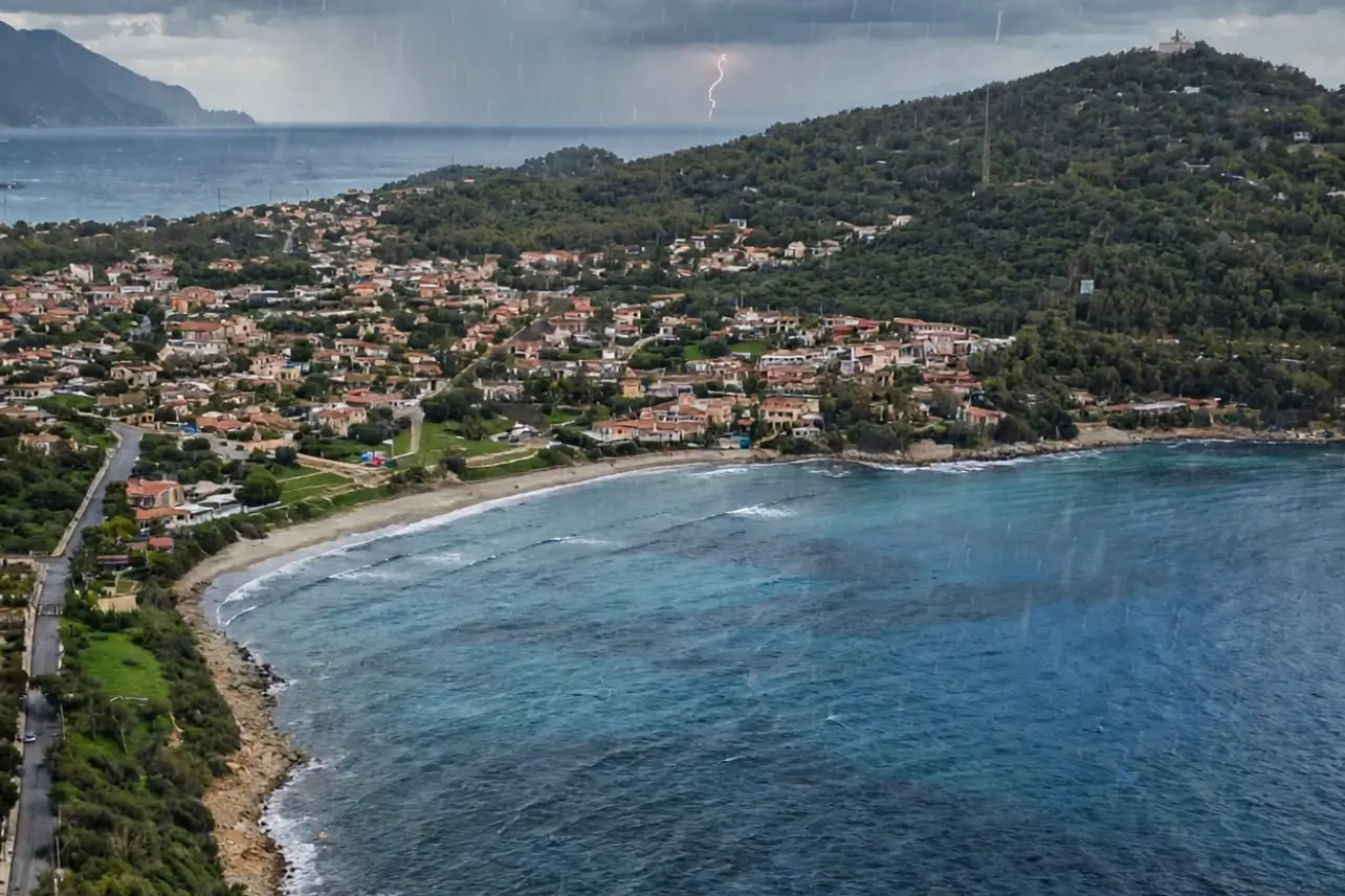 Temporale su Porto Frailis
