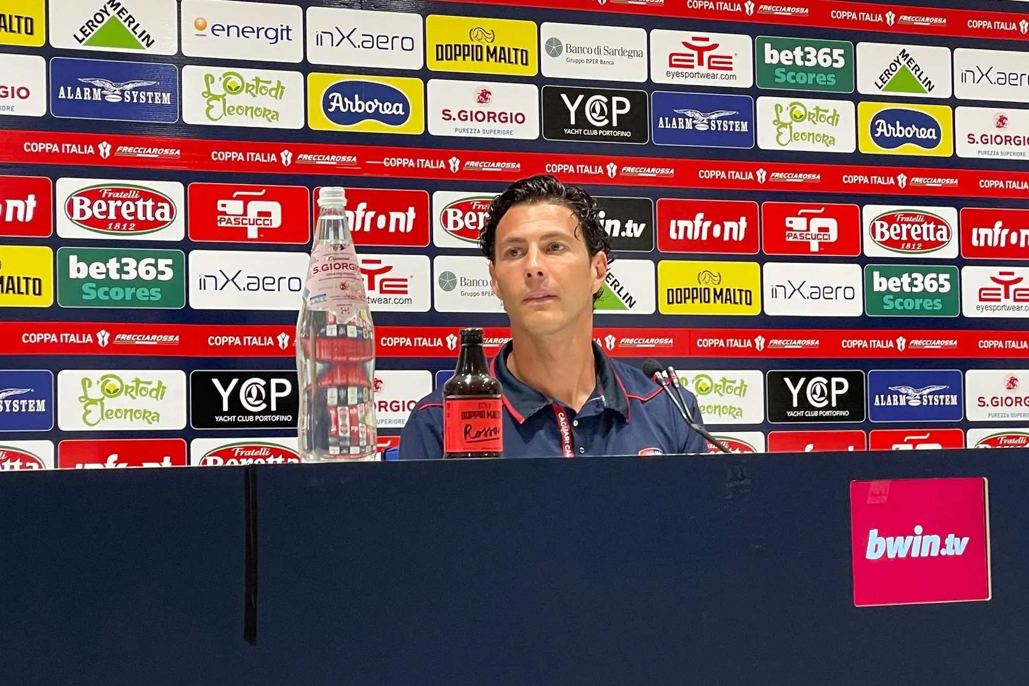 Luca Mazzitelli, centrocampista del Cagliari (foto Spignesi)