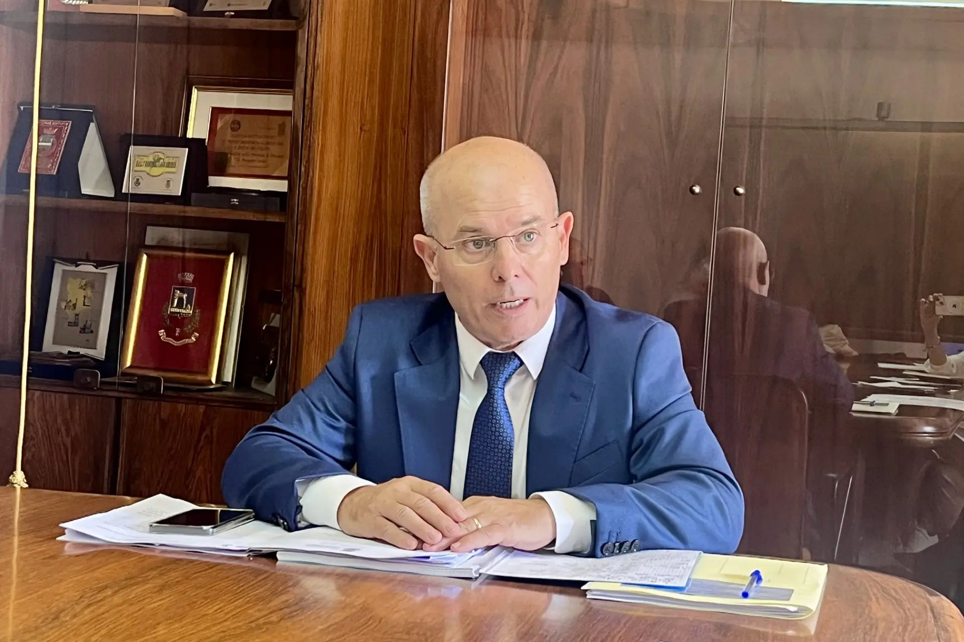 Battista Ghisu, amministratore straordinario della Provincia