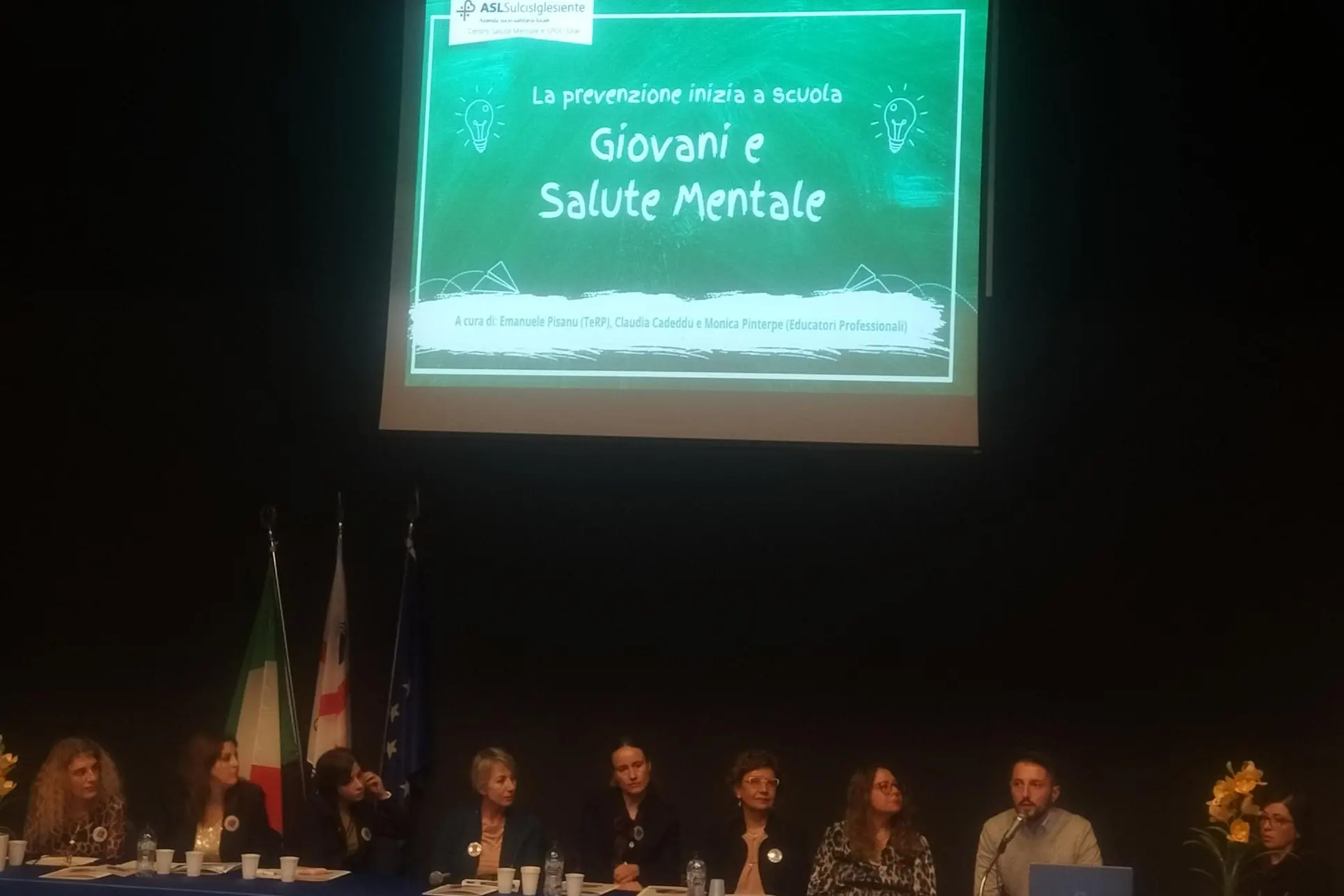 Il convegno sul disagio degli adolescenti. (foto Scano)