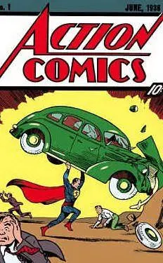 Il primo albo in cui appare Superman (foto Wikipedia)