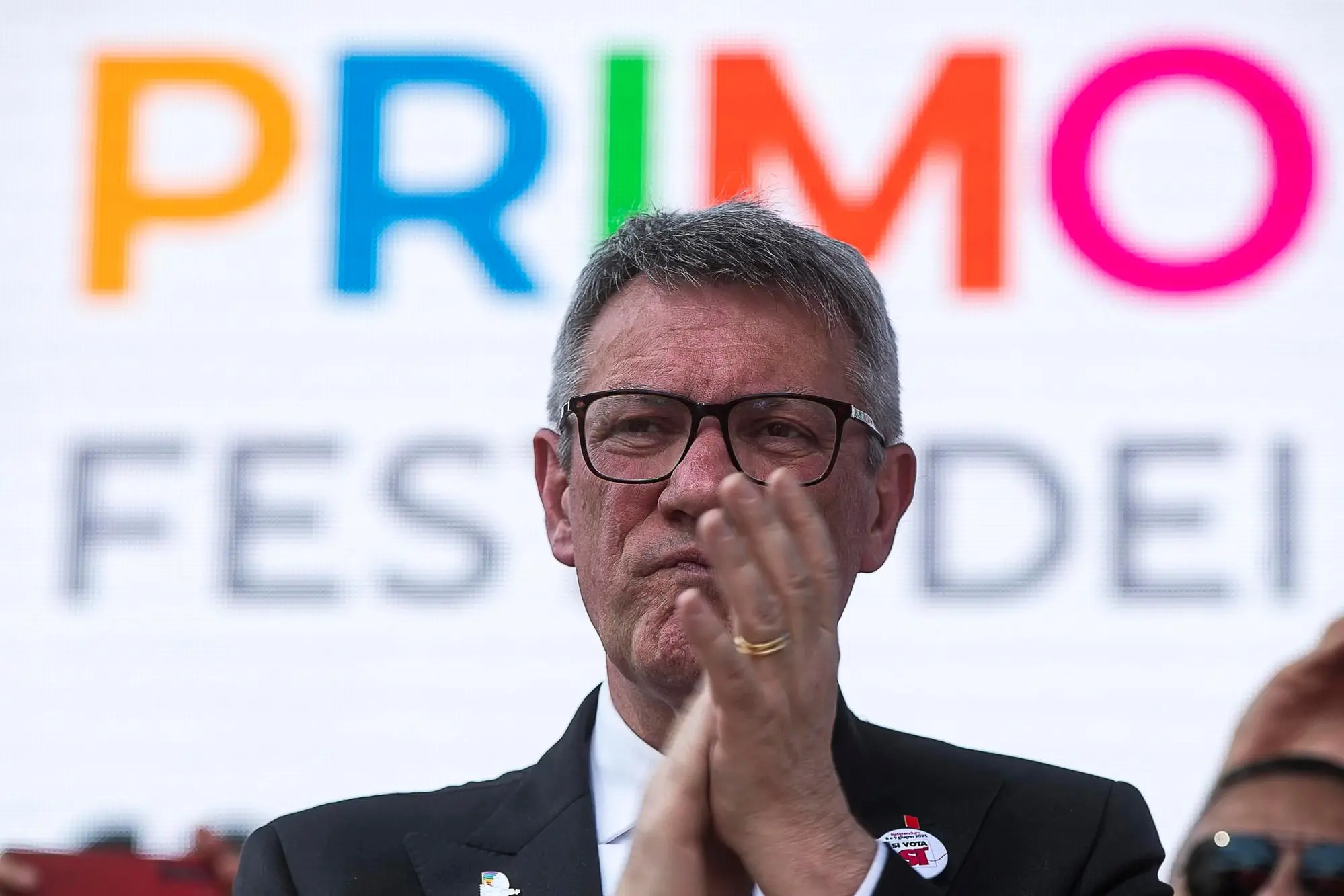 Il leader della Cgil Maurizio Landini