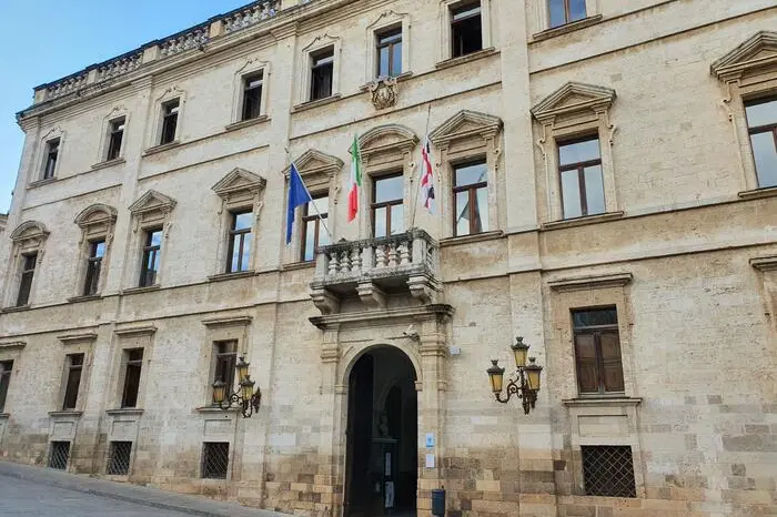 Palazzo Ducale sede del comune di Sassari (foto Ansa)