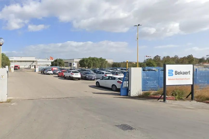 L'ingresso della Bekaert