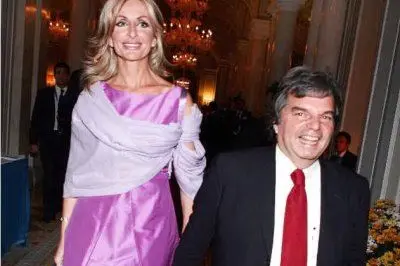 Renato Brunetta e la sua Titti, l'interior design Tommasa Giovannoni,