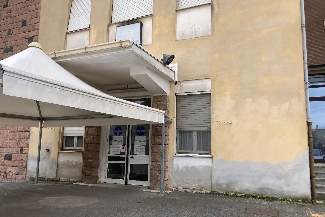 L'ospedale di Ghilarza (foto Orbana)