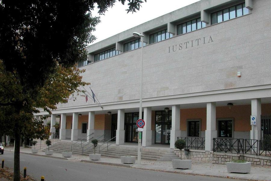 Il tribunale di Tempio Pausania (Archivio L'Unione Sarda)