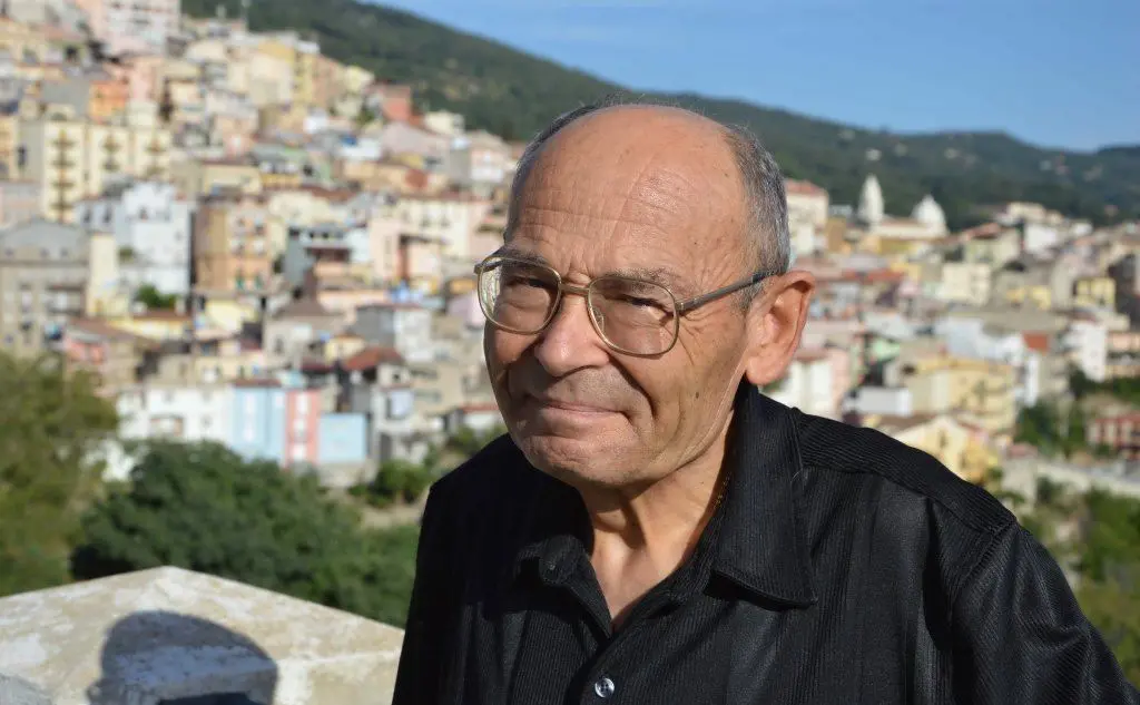 Don Luigi Ortu, ultimo direttore dell'istituto salesiano di Lanusei (foto Tonio Pillonca)