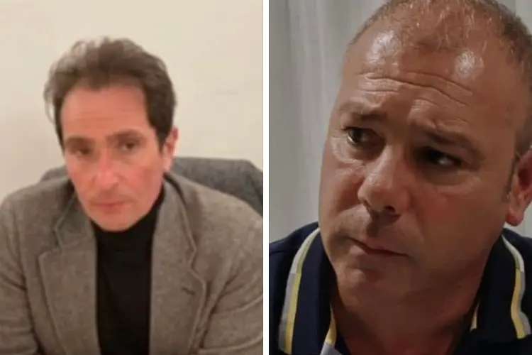 Il candidato Cermelli (Lega) e Sircana (FdI) (foto Pala)