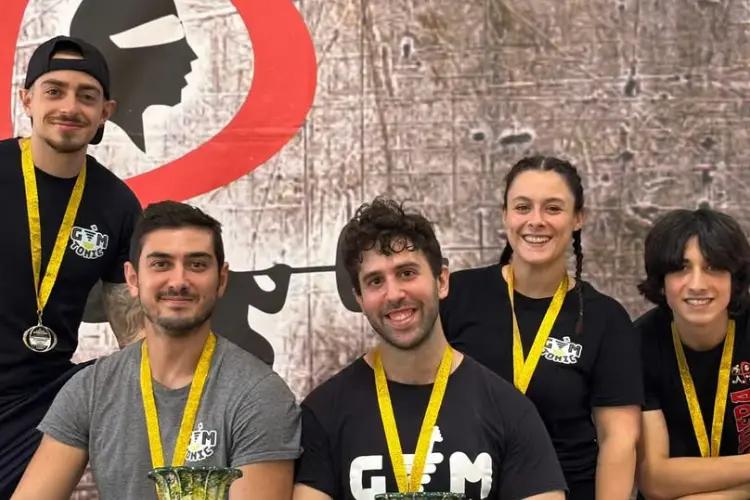 Gli atleti turritani della Gym Tonic (foto concessa)