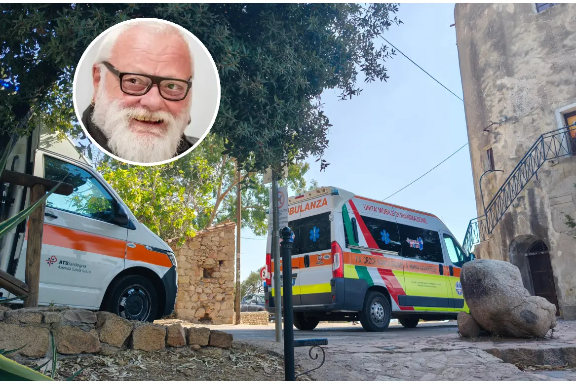 Nel tondo, la vittima Nando Snozzi