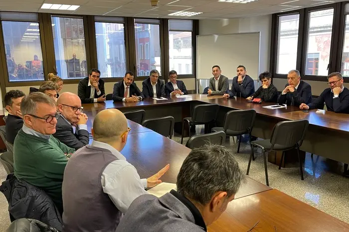 La conferenza (Ansa)