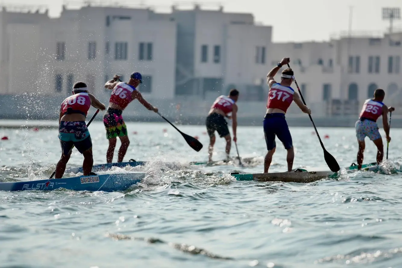 Immagine di una precedente gara di Sup Race (foto concessa)