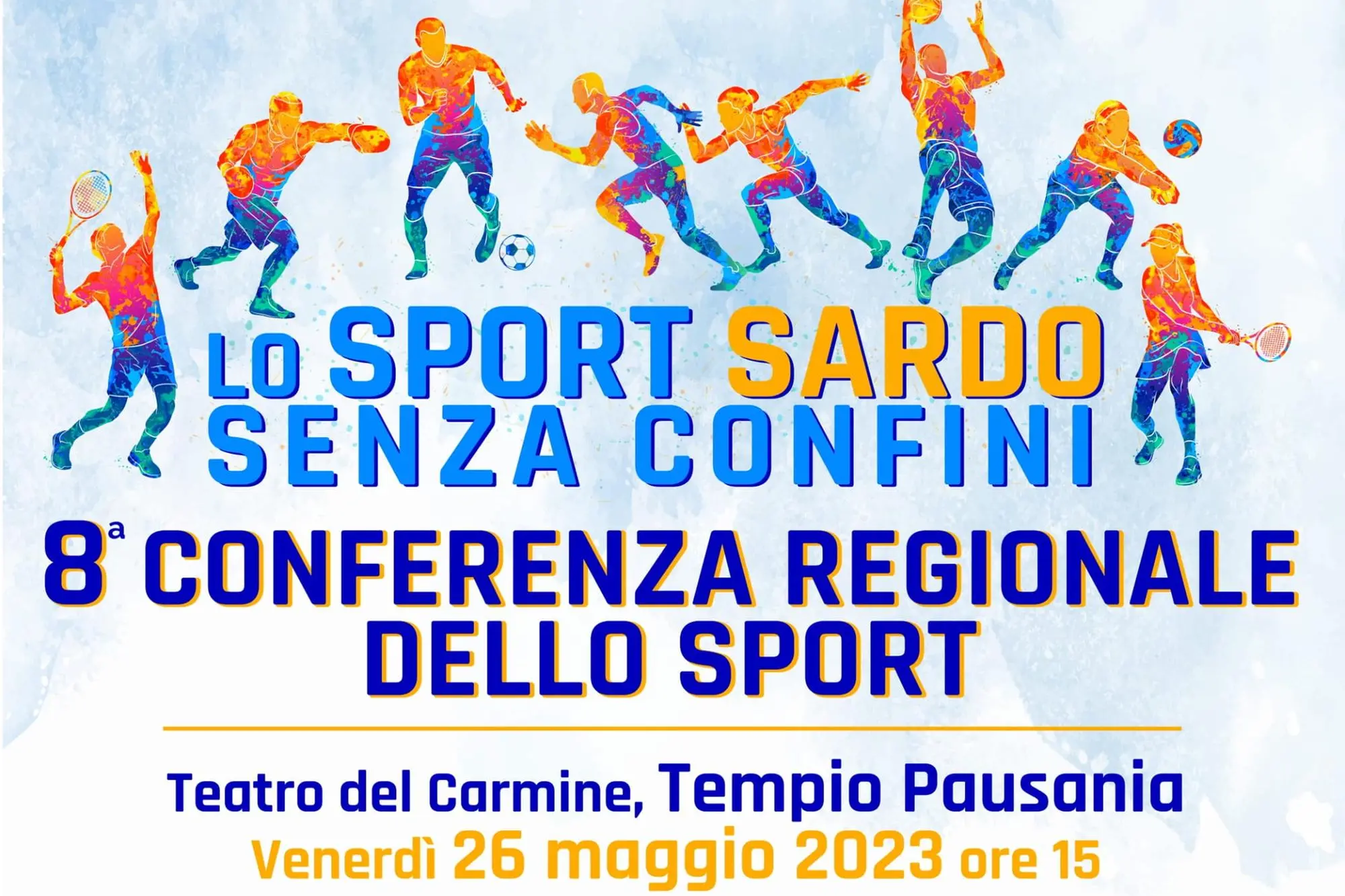 Il logo dell'evento "Lo sport sardo senza confini"